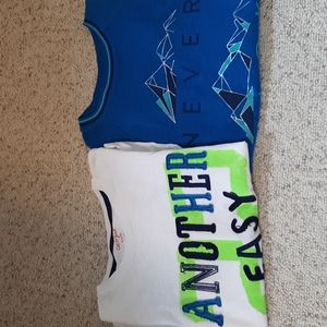 Boys long sleeve t's size Med.
